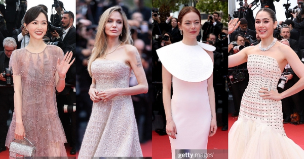 Thảm đỏ Cannes ngày 4: Angeline Jolie "làm lu mờ tất cả", Đường Yên bị "ống kính hung thần" bóc trần nhan sắc lão hóa