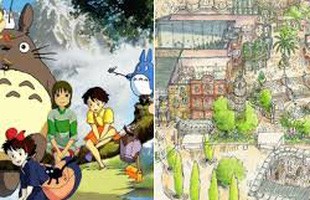 Hé lộ toàn cảnh bản đồ công viên Ghibli- nơi tái hiện những 