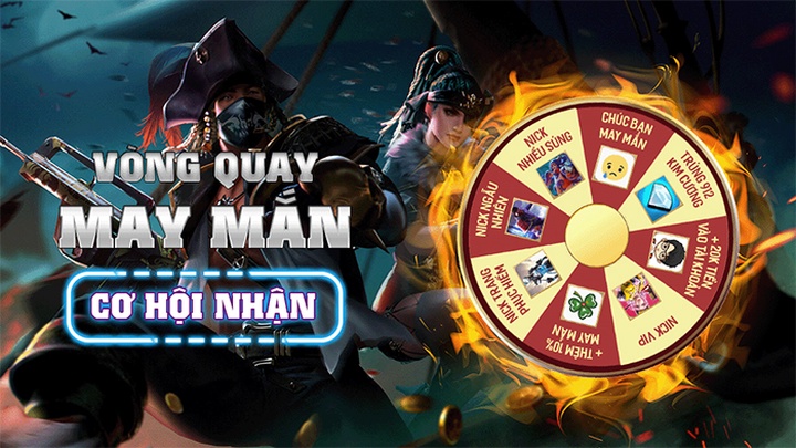 Nhận vòng quay miễn phí FF từ App tin game