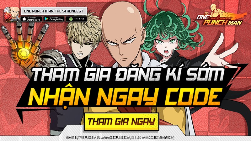 One Punch Man: The Strongest mở đăng ký trước ngay hôm nay