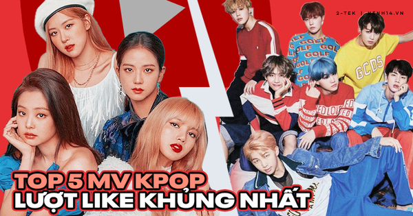 Top 5 MV Kpop có lượt like khủng nhất YouTube: Chỉ là cuộc đua của BTS và BLACKPINK?