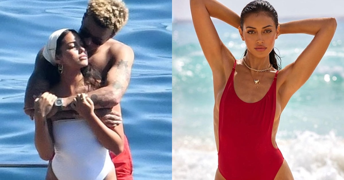 Cầu thủ Dele Alli ôm ấp tình cũ Justin Bieber: Người mẫu áo tắm có body 