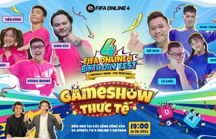 Độ Mixi, Đình Trọng đả bại Vinh Râu, Tiến Dũng trong Gameshow thực tế mừng sinh nhật FIFA Online 4 Birthday Fest