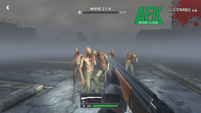 Thực hiện những nhiệm vụ tiêu diệt xác sống trong game hành động bắn súng Fear the Walkers