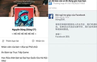 Dở khóc dở cười, Dũng CT bị chính fan hâm mộ report mất cả tài khoản facebook