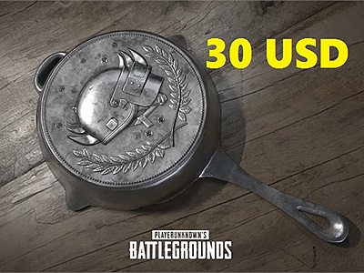 Một chiếc chảo PUBG dùng để chiên rán trong nhà bếp hiện có giá... 30 USD, nếu muốn bạn có thể mua về dùng thử