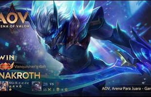 Liên Quân Mobile: Garena ID tặng FREE Nakroth và Triệu Vân AIC dù đội nhà 