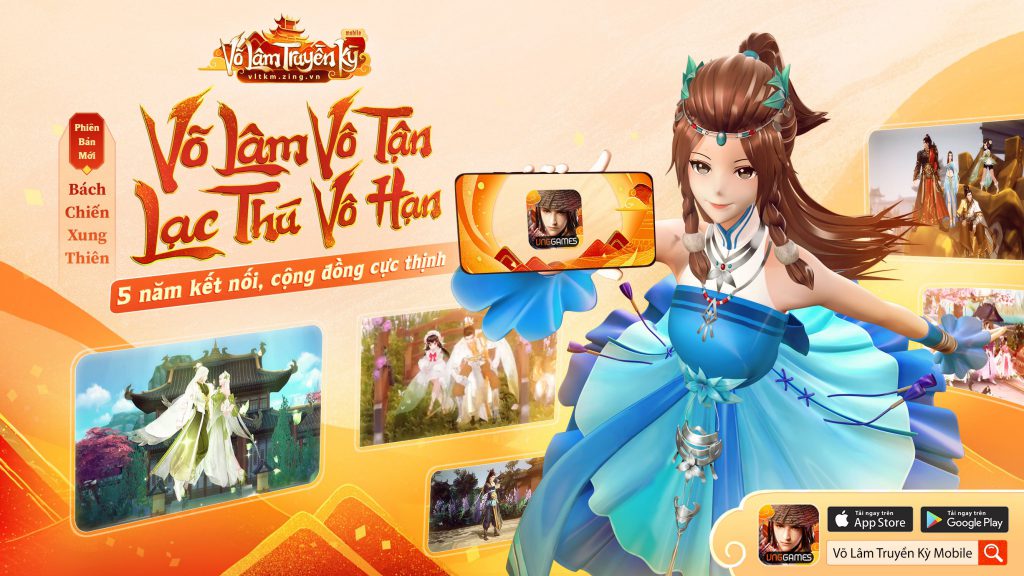 VLTK Mobile: Bách Chiến Xung Thiên - Cánh cửa bước vào thế giới Võ Lâm mới 2021