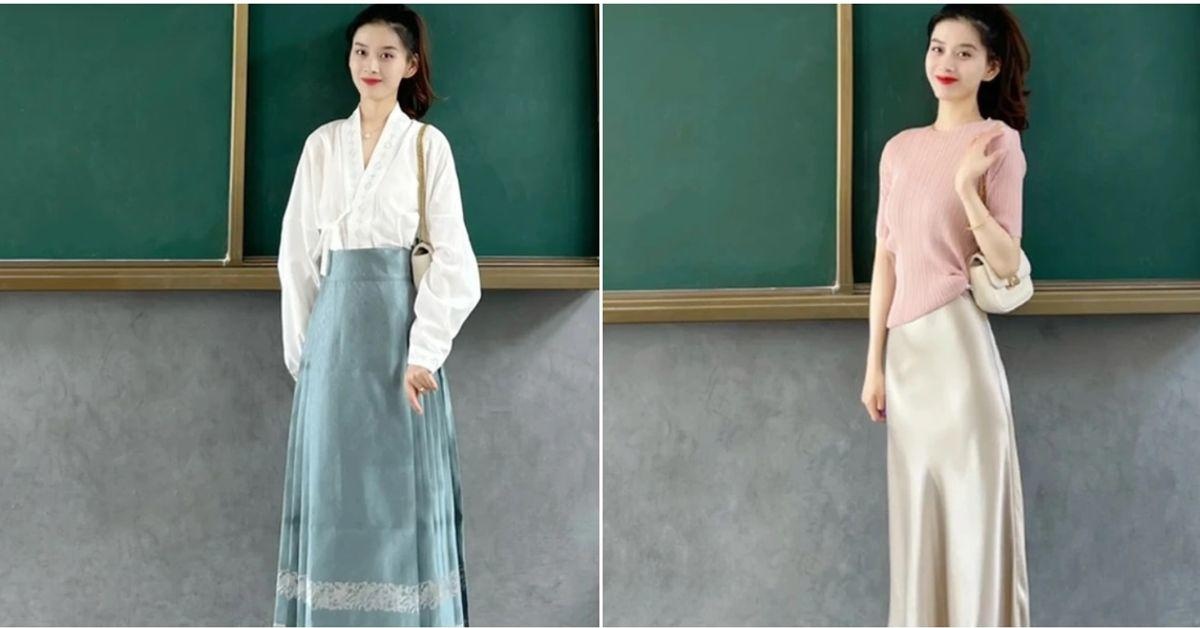 Cô giáo tiểu học Trung Quốc gây sốt mạng vì có style 