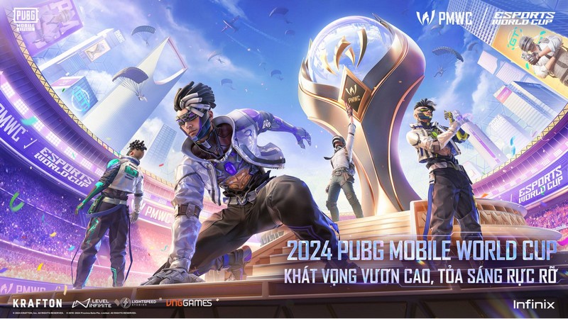 Đội tuyển PUBG Mobile Việt Nam đã sẵn sàng chinh phục Esports World Cup 2024