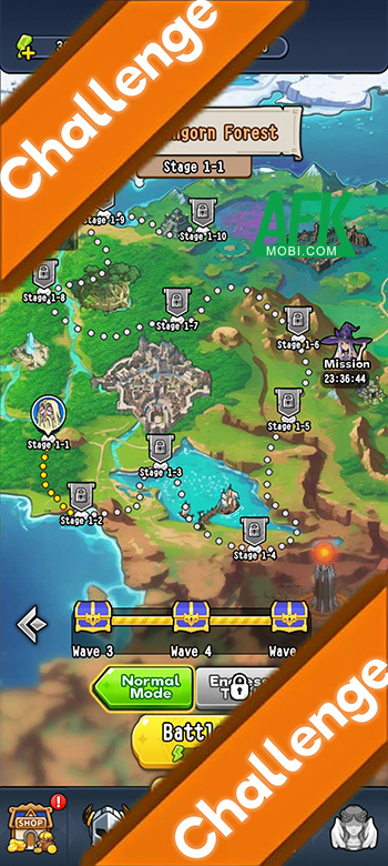 Magicians Fortress game phòng thủ đơn giản lấy chủ đề fantasy phương Tây
