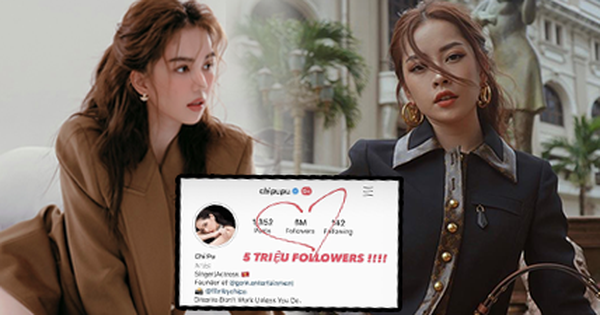 Thừa thắng xông lên, Chi Pu vượt mặt Ngọc Trinh thành nghệ sĩ thứ 2 của Vbiz có 5 triệu follower trên Instagram