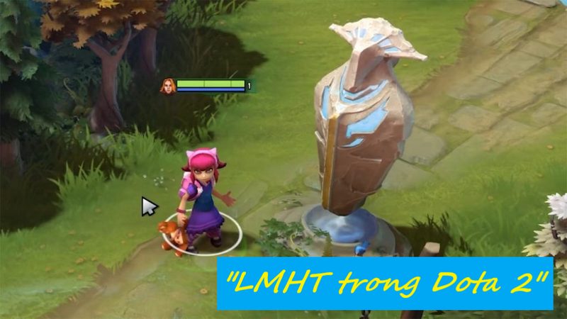 Game thủ thích thú khi bất ngờ thấy các vị tướng LMHT xuất hiện trong Dota 2