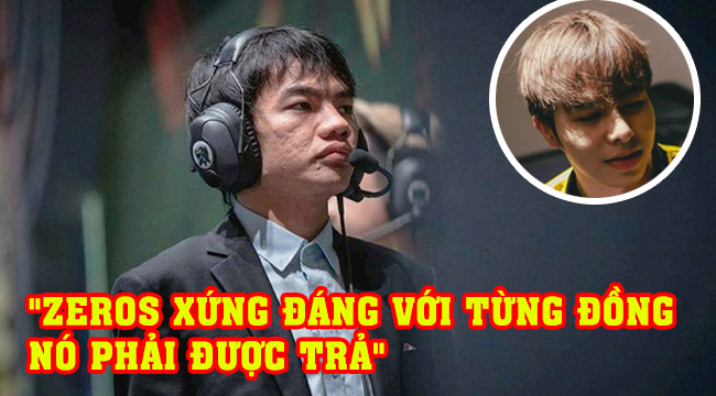 Tinikun: “Zeros xứng đáng với từng đồng nó phải được trả”