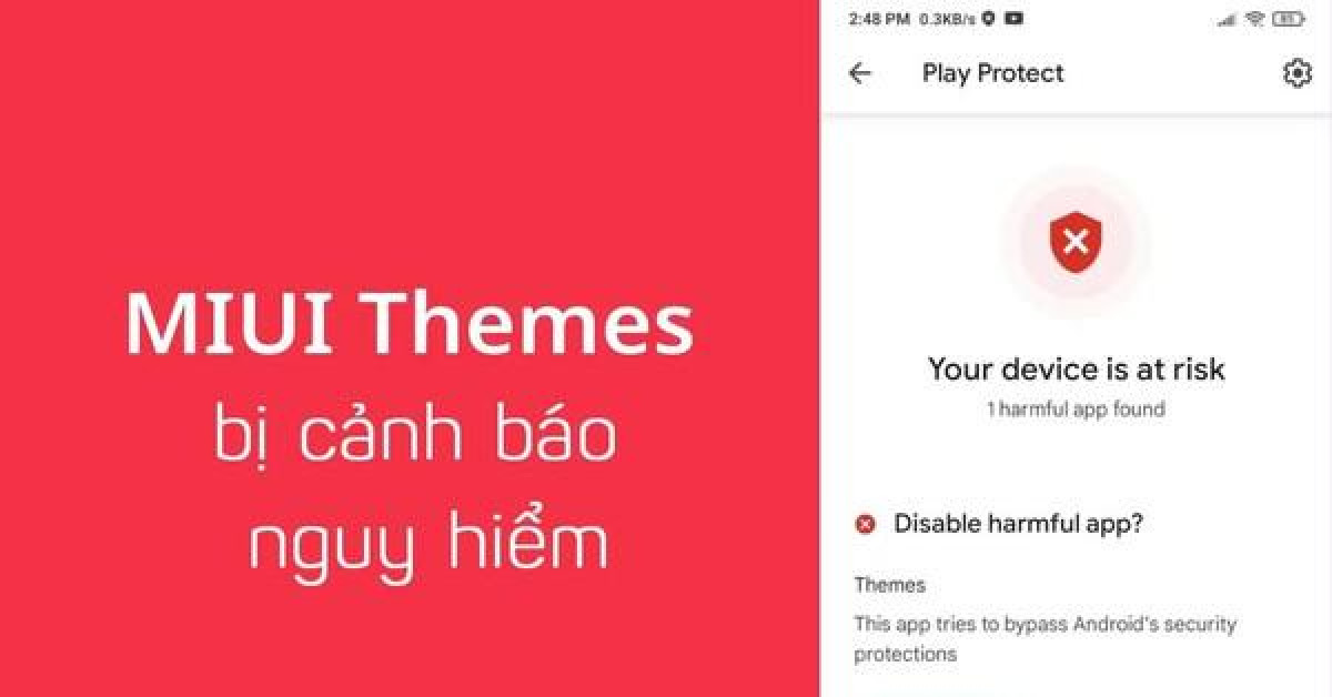 Một ứng dụng Xiaomi bị Google cảnh báo là phần mềm độc hại?