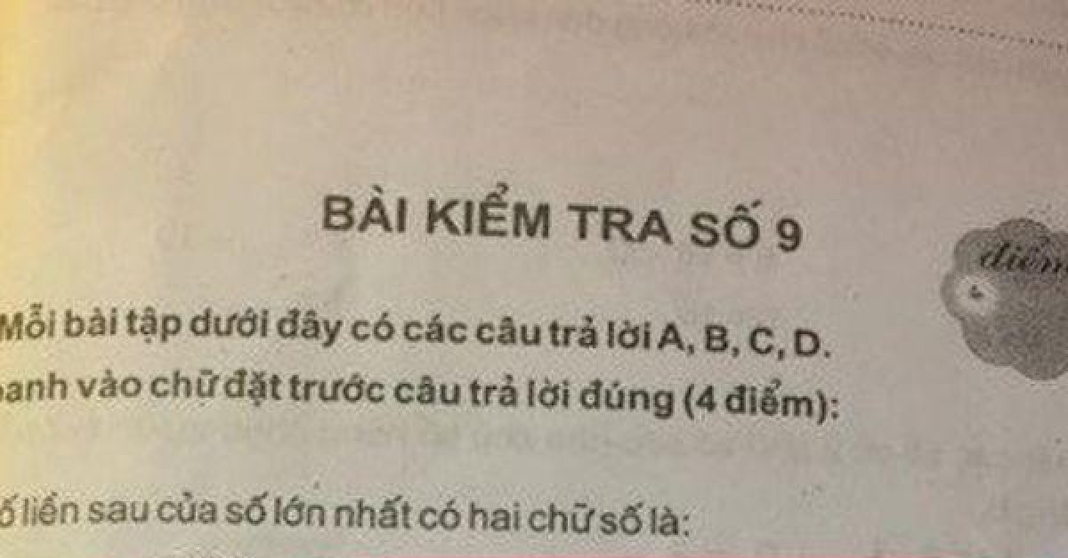 Bài toán tiểu học về ngày tháng khiến nhiều người lớn đọc xong cũng phải bó tay