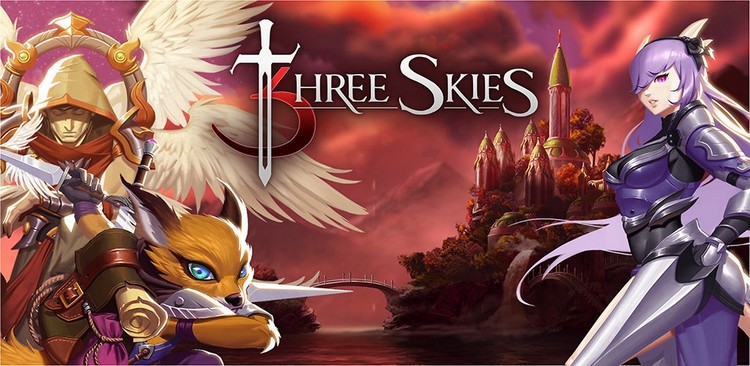 Three Skies - Game RPG đánh theo lượt hiện đang được mở trên cả Android và IOS