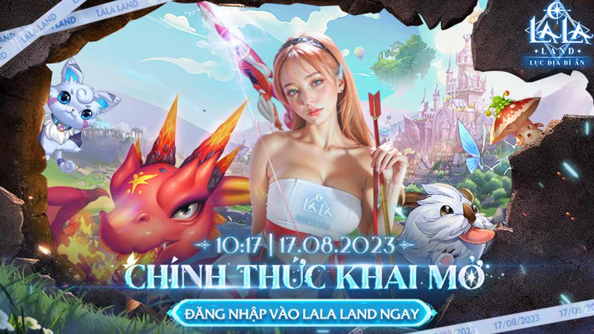 Lala Land: Lục Địa Bí Ẩn chính thức ra mắt, game thủ sẵn sàng bung lụa đua top nhận Iphone 14 Pro Max