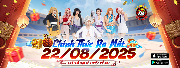 Tứ Hoàng Hỏa Quốc ra mắt, game thủ Việt chọn gia nhập Nhẫn Thuật hay Trái Ác Quỷ?