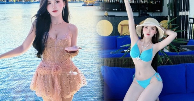 Hot girl xứ Nghệ sở hữu làn da trắng phát sáng, thân hình cực phẩm