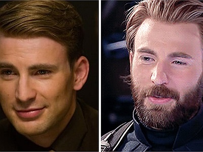 Chris Evans sẽ quay lại Avengers 4 với hình tượng Captain America không để râu