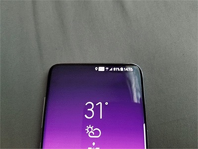 SamSung Galaxy S10 bất ngờ xuất hiện với camera trước ẩn trong màn hình