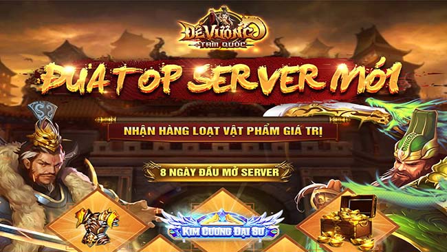 Hơn 30.000 game thủ đang “u mê không lối thoát” với Đế Vương Tam Quốc, lý do là đây!