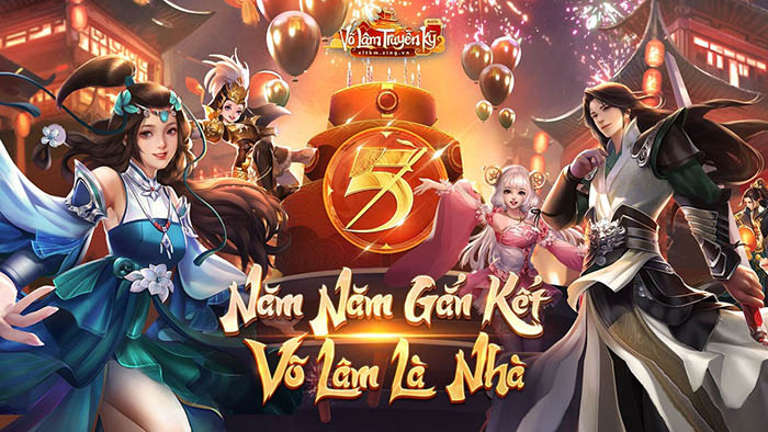 Sinh nhật Võ Lâm Truyền Kỳ Mobile 5 tuổi: Game thủ thỏa sức sáng tạo với muôn kiểu chúc mừng