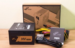 “Mổ bụng” FSP HV Pro 550W - Bộ nguồn chất lượng tốt, giá phải chăng cho bộ PC tầm trung