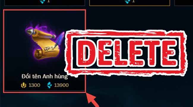 Game thủ LMHT xôn xao vì sắp bị đồng bộ tên ingame, mỗi lần đổi phải mất hơn 200k