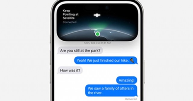 Gửi tin nhắn iMessage trên iOS 18 không cần kết nối mạng