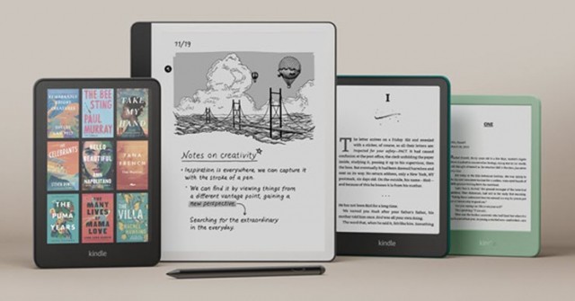 Cuối cùng đã có máy đọc sách Kindle màn hình màu