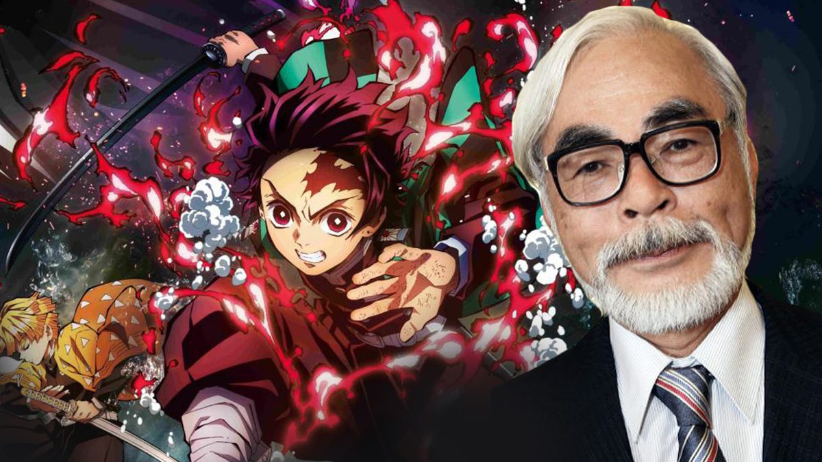 Phản ứng của Hayao Miyazaki trước doanh thu 'khủng' của Kimetsu no Yaiba Movie