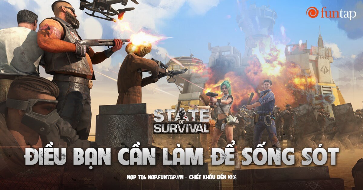 4 điều mà game thủ Việt cần lưu ý trước khi State of Survival chính thức ra mắt vào 17/11 tới đây