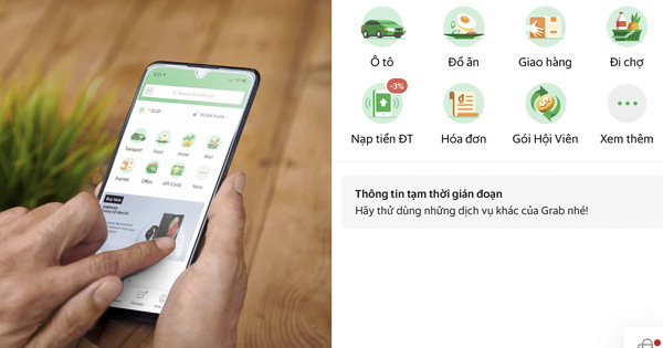 Grab bất ngờ gặp sự cố, hàng loạt người dùng không thể sử dụng được dịch vụ