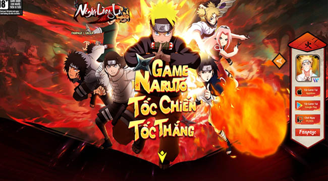 Phiên bản game Naruto mới Ninja Làng Lá: Truyền Kỳ chính thức xuất hiện