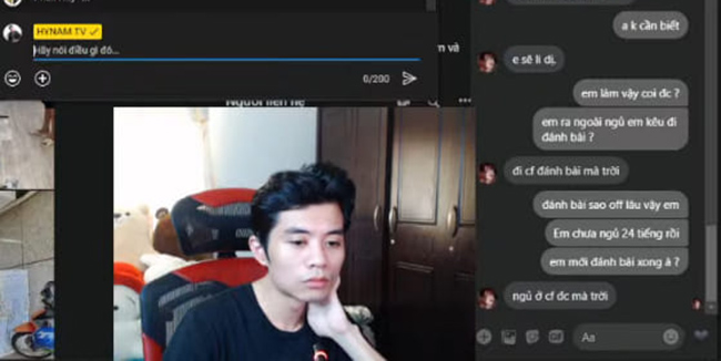 Streamer Hy Nam bất ngờ trở lại stream, lên sóng chia sẻ chuyện vợ cũ … “có tình khác”?