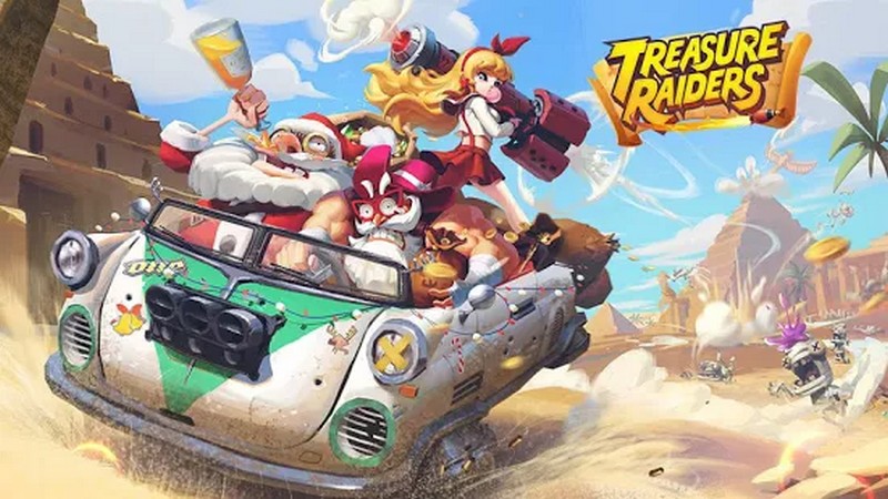 Treasure Raiders - Bắn súng lai MOBA chuẩn bị công phá Mobile