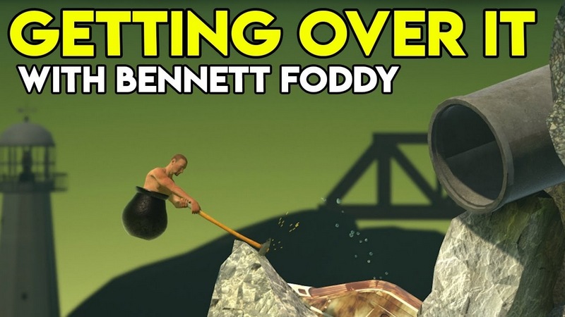 Getting Over It cười rớt hàm với game siêu bựa đang được 