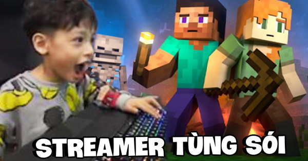 Streamer Tùng Sói chính thức debut, cùng ông bố Độ Mixi chơi Minecraft khiến dân tình ngỡ ngàng về độ đáng yêu