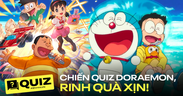 QUIZ: Xử gọn 8 câu hỏi siêu dễ về Doraemon, nhận ngay quà cực xịn, chiến thôi các fan cứng của Mèo Ú ơi!