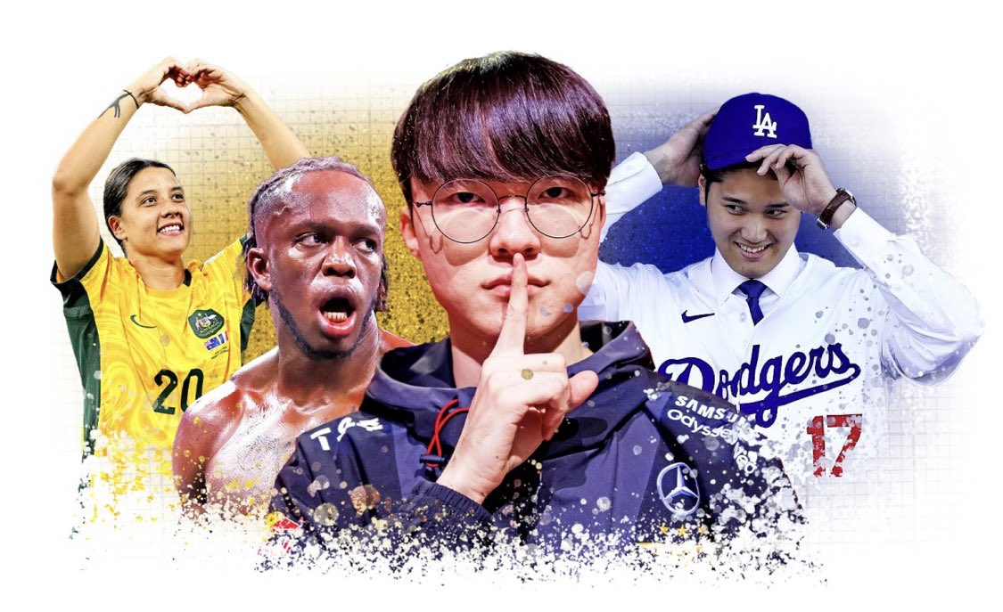 Faker lọt top 10 nhân vật thể thao ảnh hưởng nhất toàn cầu 2023 bên cạnh Messi và Shohei Ohtani