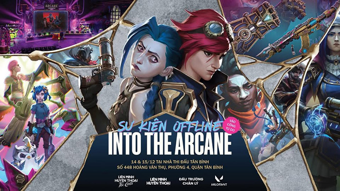 Hơn 7000 người cùng đắm chìm trong thế giới Into The Arcane của Riot Games và VNGGames tổ chức