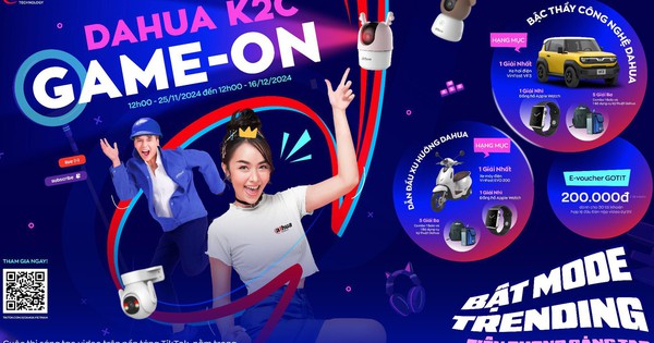 Hơn 250 bài dự thi, 15.000 người tham gia: Dahua K2C Game-On khép lại một hành trình đáng nhớ