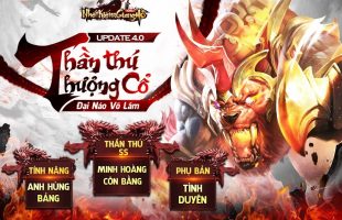 Nhất Kiếm Giang Hồ – Funtap chính thức ra mắt Big Update 4.0 Thần Thú Thượng Cổ, tặng ngay 300 giftcode!