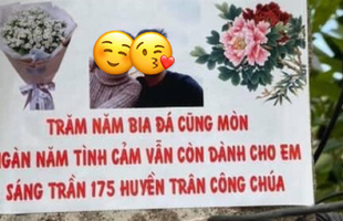 Khổ thân thanh niên thất tình, in hẳn 60kg banner ảnh và thơ tình dán khắp Đà Lạt để níu kéo người yêu cũ