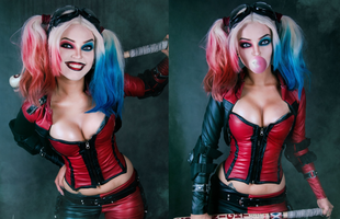 Ngắm cosplay nàng hề Harley Quinn nóng bỏng đến nỗi fan chỉ biết biết 