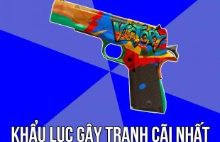 Đột Kích: Tranh luận việc sử dụng Colt 1911-Graffiti trong room VEC