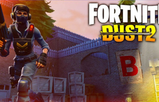 Ngỡ ngàng trước vẻ đẹp của map huyền thoại De_Dust 2 khi được làm lại trong Fortnite