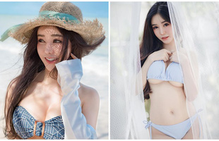 Đội mũ rơm như Luffy, nàng hot girl 